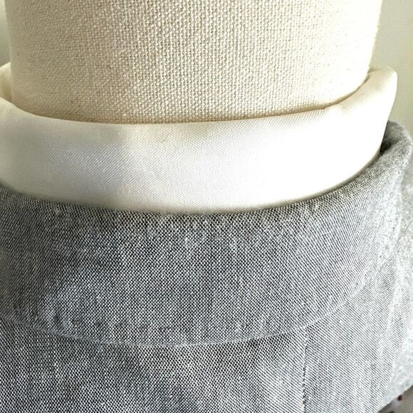 J.Crew‎ Grey Ludlow Somelos Cotton Blazer Men’s 44R Read - Picture 14 of 16